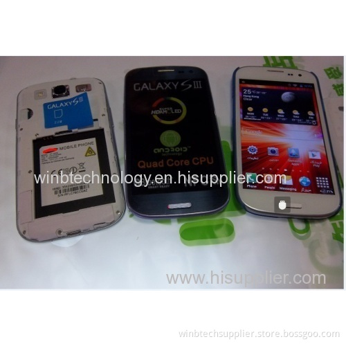 China Mobile Phone Gsm+wcdma Dual Sim Smart White Blue 4.8'' Hd Screen Dual Sim